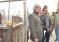Dy CM inspects progress on Seerbagh–Sempora Bridge in Chadoora