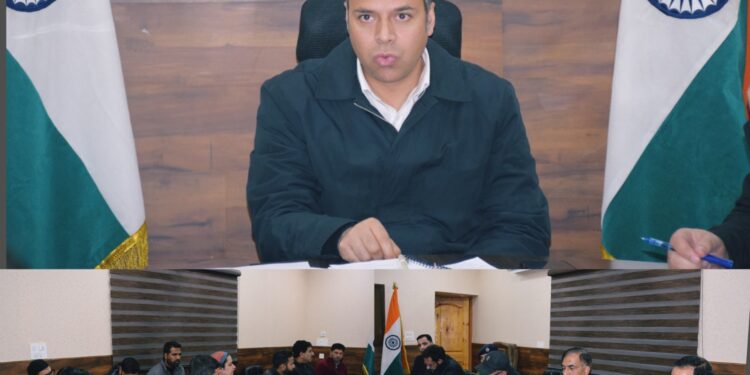 DC Budgam chairs District Road Safety Committee meeting