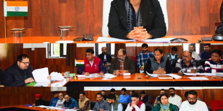 DDC Reasi reviews progress of Developmental Works