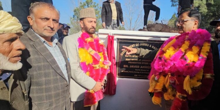 Javed Rana inaugurates, lays foundation stones of key Civic, Tourism projects in Mendhar