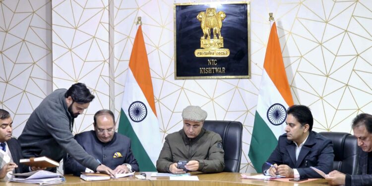 Decks cleared for execution of projects in Kishtwar with approval of land compensation rates