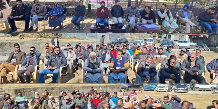Tehsildar holds public grievance redressal camp at Gool