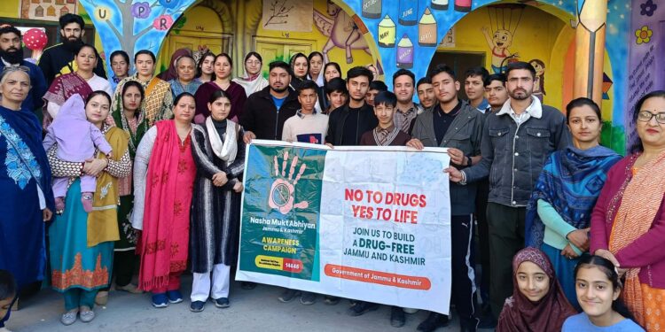Bhaderwah: SWD organises anti-drug awareness event for students