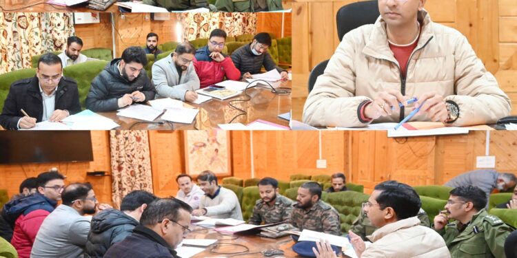DM Shopian chairs DLSCC meeting for assistance of terror victims of district