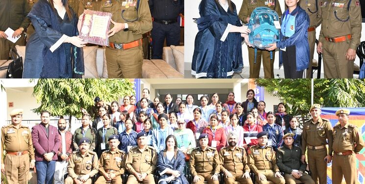 Commandant SDRF 2nd Battalion inaugurates one week Aapda Sakhi training course at CTI