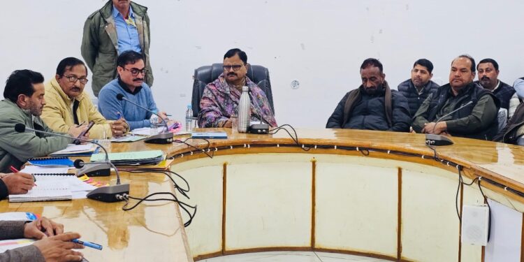Rana reviews implementation roadmap of newly launched development projects in Mendhar