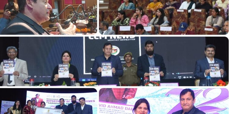 Javid Dar addresses 72nd All India Cooperative Week celebrations at Jammu