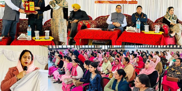 “Poshan Maah” celebration, district level awareness programme held at Bhaderwah