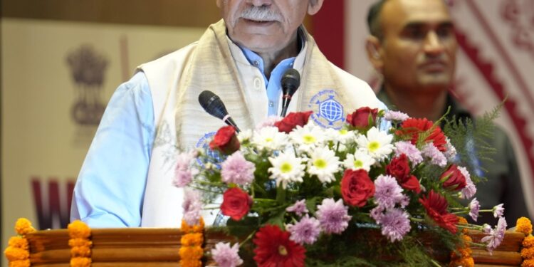 Lieutenant Governor Graces the Annual Convocation of IIT Bhilai Our prime objective is improving lives of people and drive economic growth through cutting-edge innovation: LG Sinha