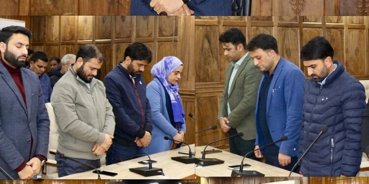 Srinagar Administration mourns the irreparable Loss in Nowgam accidental blast