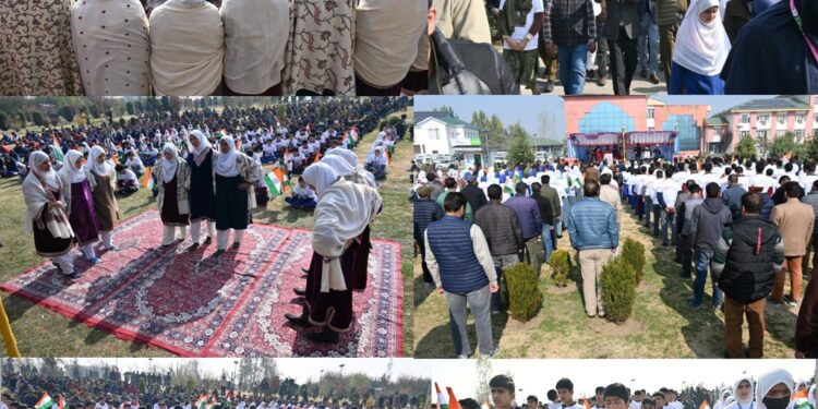 Unity March at Kulgam witnesses massive Participation