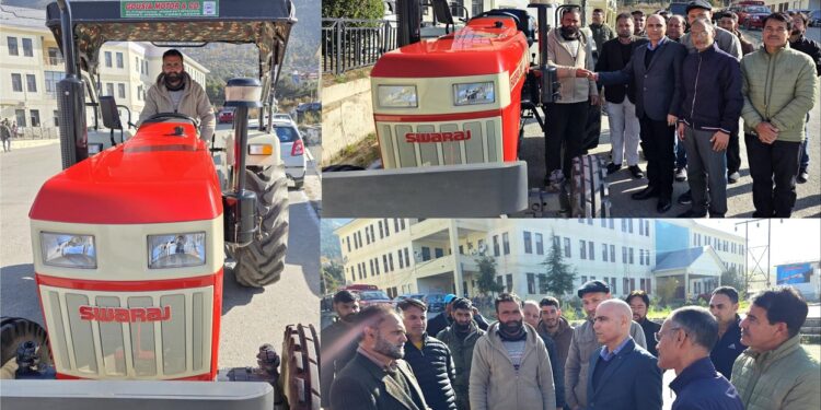 Farm Mechanization gains momentum in Kishtwar District