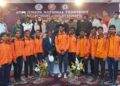 Satish Sharma attends inaugurals of 42nd Junior National Tennikoit Championship