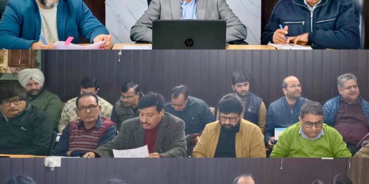 DC Kathua reviews progress under District Capex Plan
