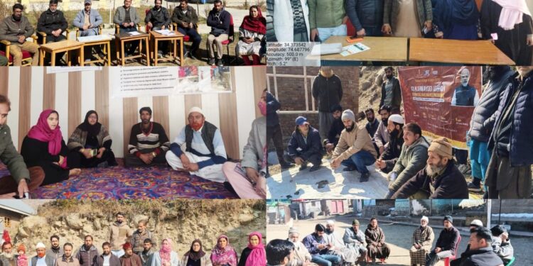 Jan Sunwai Sessions held across Bandipora under Janjatiya Gaurav Varsh Campaign