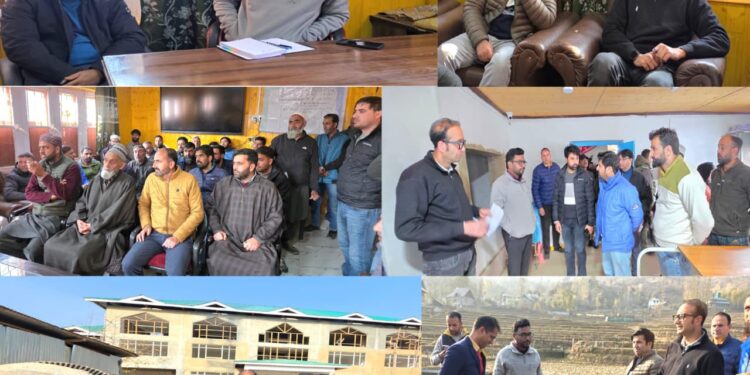 DC Kupwara visits block Kalaroose, takes stock of developmental works