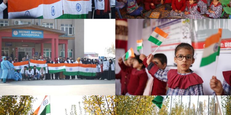 DIPR Organizes “Vande Mataram” Events Across Bandipora to Mark 150 Years of National Song