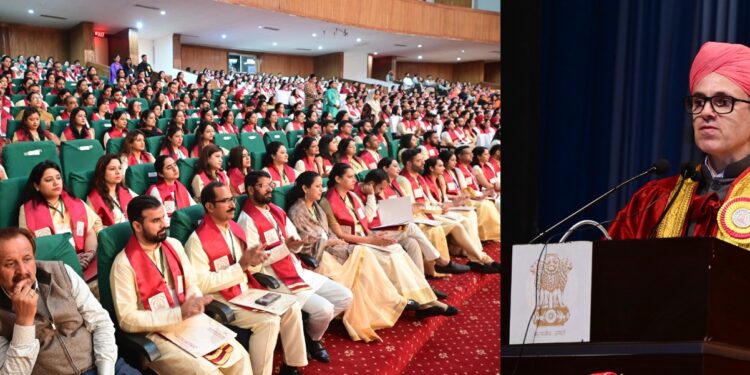 CM Omar Abdullah addresses 19th Convocation of University of Jammu