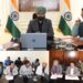 DC Doda reviews progress of work on 132 KV Khellani–Changa Transmission Line Project