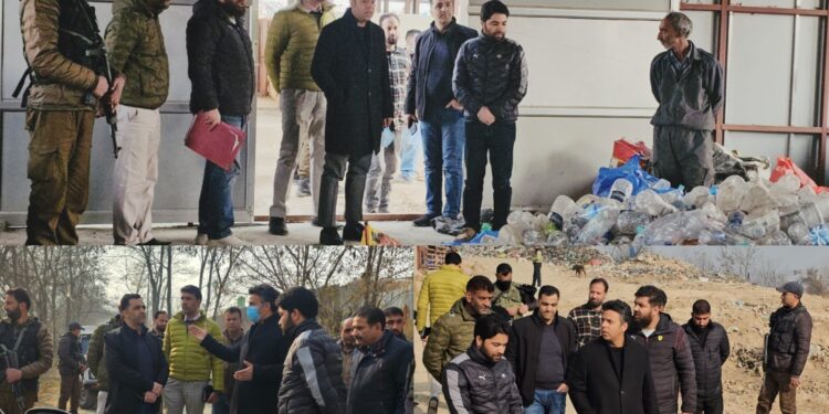 DC Budgam Conducts On-Spot Inspection of MRF, ABC Centres at Lakhripora