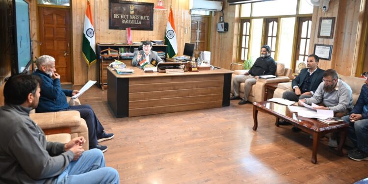 DC Baramulla reviews Implementation of PM Surya Ghar Scheme