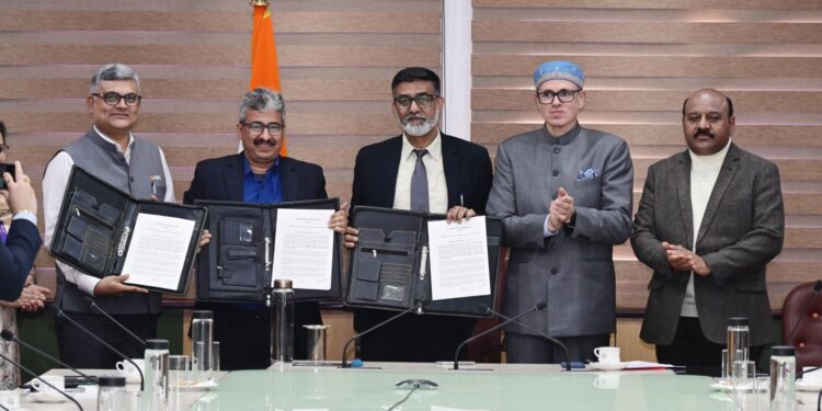 CM Omar Abdullah advocates collaboration of Industries with National Stock Exchange