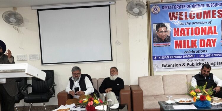 National Milk Day: Animal Husbandry Department Jammu organizes Seminar