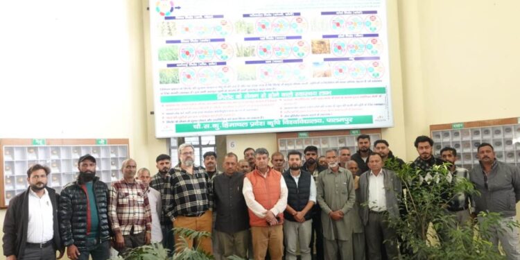 Farmers’ interstate exposure visit to Palampur Agri University concludes successfully