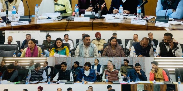 Chairman DDC Kathua reviews progress under District Capex Budget 2025-26