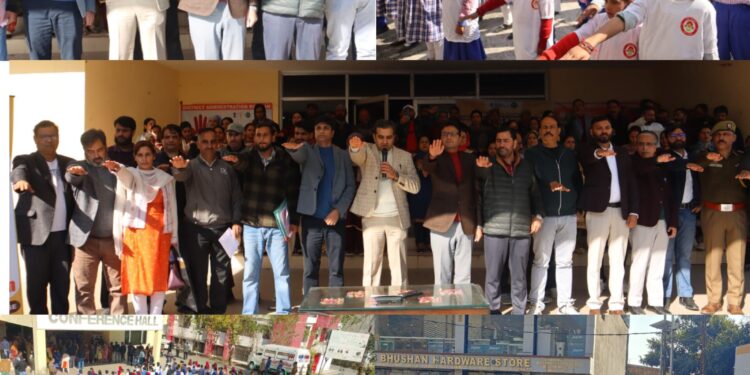 Ramban Administration marks 5th Anniversary of Nasha Mukt Bharat Abhiyan