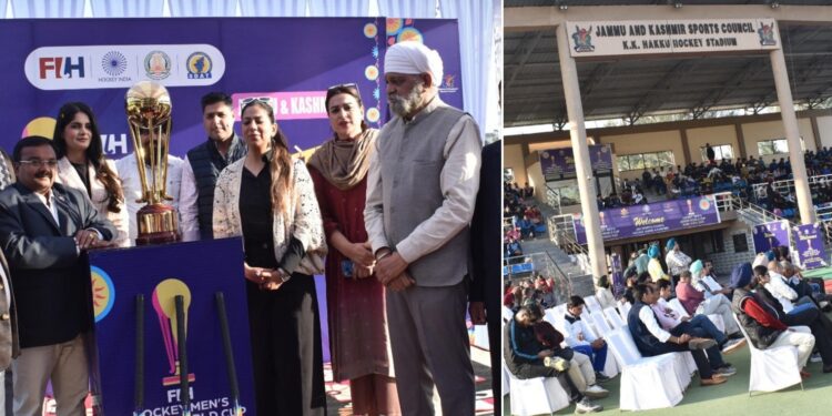 Hockey Men’s Junior World Cup 2025 Trophy Tour reaches Jammu