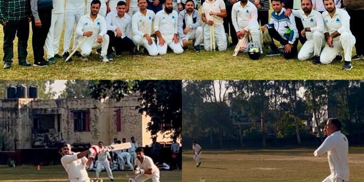 Kathua DC XI clinches nail-biting victory over GDC Kathua XI in an energetic cricket clash