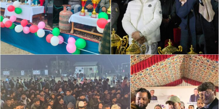 MLA Gulmarg, DC Baramulla jointly inaugurate Mega Sports Festival at Mini Stadium Kunzer