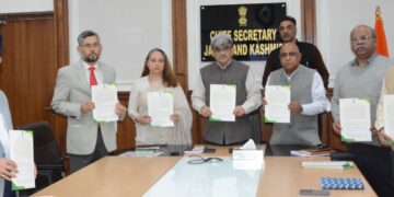 CS adds J&K’s first ever digital Land Bank to PM Gati Shakti Platform