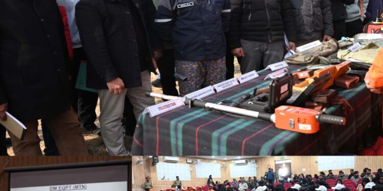 DDMA conducts District Level Earthquake Mock Exercise at GDC Shopian