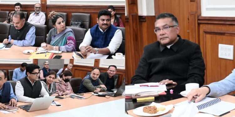 CS assesses plans &preparations for UT wide Youth Engagement & Empowerment Programme
