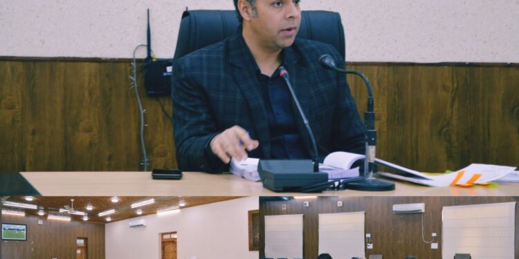 DC Budgam reviews Progress of HADP