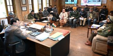 DC Baramulla Chairs District Road Safety Committee Meeting