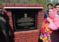 Sakeena Itoo lays foundation stones for multiple flood mitigation projects across Kulgam district