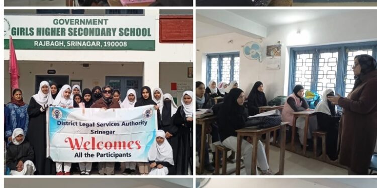 DLSA Srinagar holds awareness programme on Child Rights, Mental Health