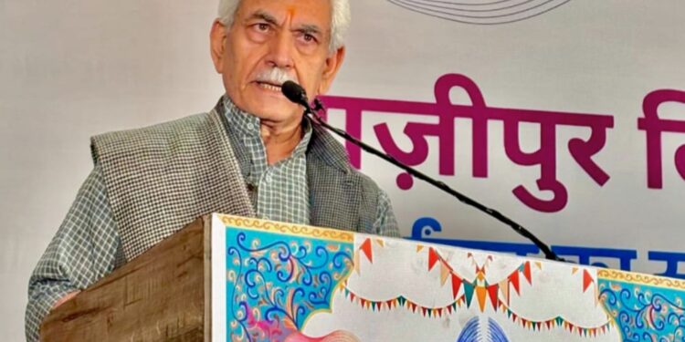 Lieutenant Governor Delivers Keynote Address at Ghazipur Literature Festival