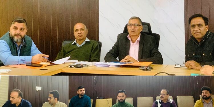 DC Kathua reviews progress of AMRUT 2.0 Water Supply Schemes