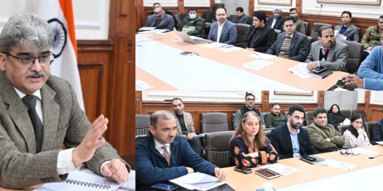 CS urges for optimal utilization of PM-VBRY for employment generation in J&K