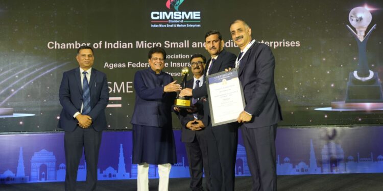 J&K Bank wins ‘Best MSME Bank’ at MSME Banking Excellence Awards 2025
