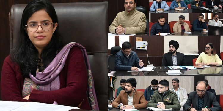 DC Samba reviews preparations for Ratkhada Mela at Ghagwal Temple