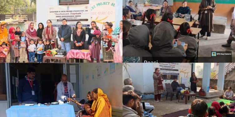 District Administration Reasi launches Good Governance Week “Prashasan Gaon Ki Ore”