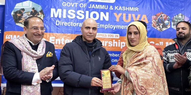 Mega women entrepreneurship mela held at Kishtwar under Mission YUVA