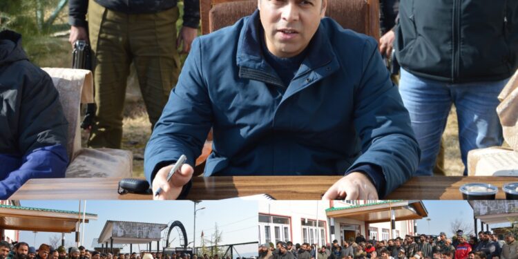 DC Budgam presides over Revenue Camp at Khansahib