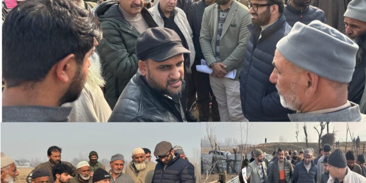 MLA Lolab Conducts Extensive Tour of Chraligund–Tekipora; Reviews Developmental Works