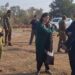 Babila Rakwal inspects Grain Storage project at Ladwal, reviews functioning of PACS